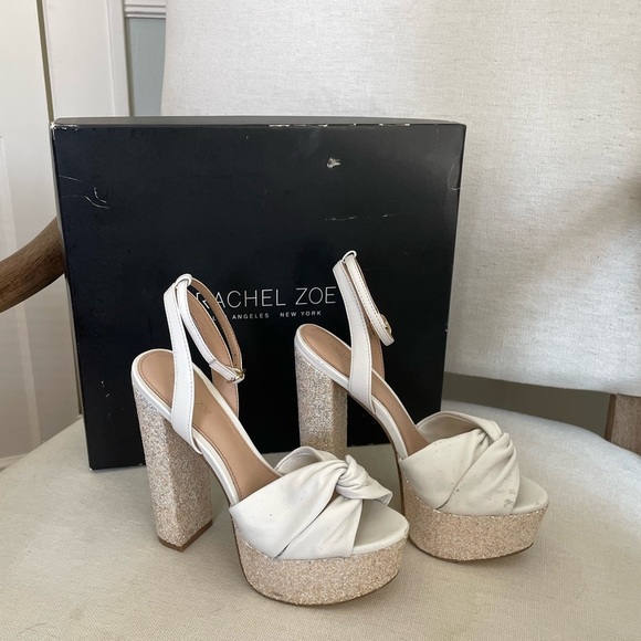 Rachel Zoe Shoes - Rachel Zoe Claudette Glitter Platforms